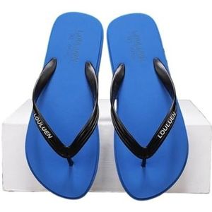 Doucheslipper, Zomerslippers for heren - Ademende sandalen for buiten for casual gebruik(Blue,44 EU)