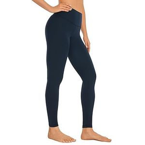 CRZ YOGA Womens Butterleuse Hoge Taille Workout Leggings Lef 28'' Hoge Taille Volledige Lengte Zachte Atletische Yoga Broek Schemering Blauw XL