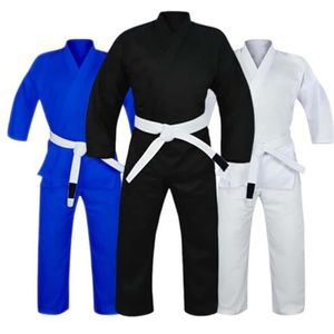 Rewon Brazilian Jiu Jitsu Kimono BJJ Gi, Aikido pak, mannen vrouwen, Jiu Jitsu ultralicht gesanforiseerd uniform voor training en wedstrijden, zwart, S