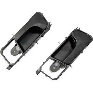 Auto Binnen Interieur Deurgrepen Binnenhandgreep Voor De Voordeur Met Zwarte Binnenhandgreep Voor Optra Voor Suzuki Voor Forenza 2003-2008 Voor Buick Voor Excelle 2007-2013(Black 1 pair)