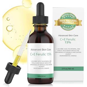 Advanced Skin Care 15% Vitamine CE Serum (vergelijk met Leading Skin CE Serum) met Ferulinezuur 2.oz