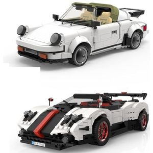 SPIRITS Sportwagen-bouwsteenset, Super Car Model Kit-constructiespeelgoed, volwassenen bouwen verzamelmodel raceauto, cadeauspeelgoed for tieners vanaf 14 jaar/volwassenen en blok