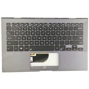 Laptop omhulsel rond toetsenbord & Toetsenbord Voor For ASUS For Pro B9440FA B9440UA Colour Grijs Verenigde Staten Lay-out