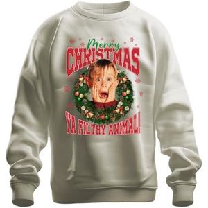 Merry Christmas Ya Filthy Animal Kevin McCallister - Home Alone Kerstmis Xmas Unisex kersttrui, naturel, L