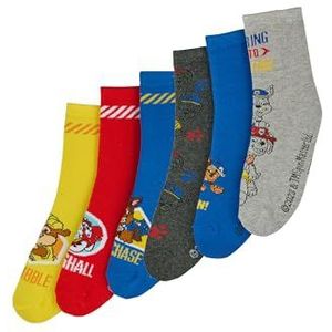 ONOMATO! Sokken voor kinderen, kindersokken voor jongens, 6 paar, grappige sokken voor sandalen, kleine cadeaus voor kinderen, Meerkleurig, 23/26 EU