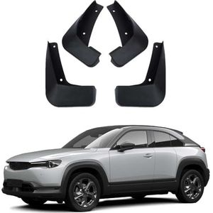 4 stuks spatlappen, voor Mazda MX-30 SUV 2020 spatlappen spatborden spatbordbeschermers band spatlappen beschermer accessoires wielkastbeschermers