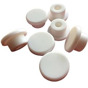 Siliconenrubberen gatplug, Gatplug siliconenrubber precisieverwerkingsplug, A=6,8 mm~21,5 mm optioneel, dop T-vormig(78.6mm - 1pcs)