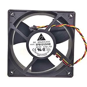 DELTA EFB1212VHE-F00 12V 0.72A 12038 12CM chassis large air volume cooling fan