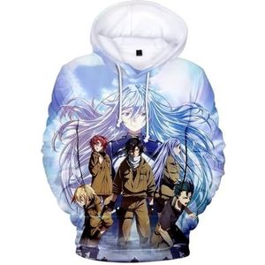 Anime 86 -Eighty Six Hoodies 3D Cosplay Lange Mouw Harajuku Sweatshirts Mannen Vrouwen Pullover Casual Mode Trucksuit Tops-KLEUR-1||XL