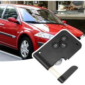 Konuooer Afstandsbediening kaartsleutel 3 toetsen voor Ren-Ault sleutel Megane 2 Scenic 2 Clio 3 Kaart Laguna 2 Space 4 Vel-satis 2001-2009 433MHz Chip PCF7947/ID46 Smartcard