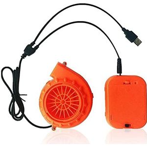 Ventilator Mini Blower Fan Centrifugaal Blower Turbo Koeler Ventilator for kleine springkussens en springkussens Krachtig en energiezuinig