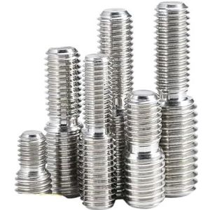 Reductieschroeven Converter 304 RVS Boutconversie Dubbelzijdige Koploze Schroef(M4x10 - m8x10)