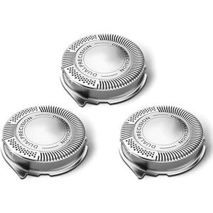 Vervangende messenkop compatibel met Philips 7100, 7200, 7300, 7700, 7800, 8800, Series PT/AT700 en PT/AT800-serie (3 set)