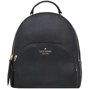 Kate Spade New York Jackson Medium Leather Backpack (BLACK)