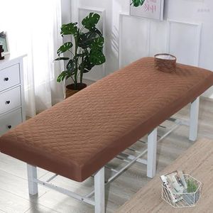 Beauty Bed Cover, Elastische Wasbare Massagebedhoes, Beautybedhoes Met Gezichtsgat, Zachte Wasbare SPA-massagetafel, Gezichtshanddoek, Geschikt For Salons En SPA's(Coffee,S70x190cm)