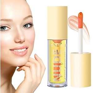 Kleur veranderende lipvlek - Fruit Lippenstift Voor Vrouwen - Vochtinbrengende olie voor droge lippen, lippenstift voor vrouwen, glansstick voor een natuurlijke en gezonde liplook Yanquan
