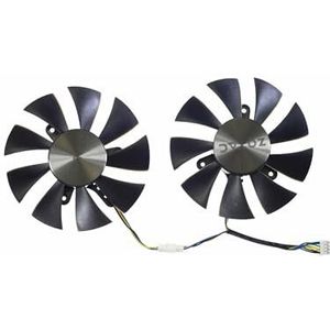 2 stuks GA91S2H GFY09010E12SPA 42 * 42 * 42mm 4Pin 86mm VGA-ventilator voor Zotac GTX1070 MINI grafische kaart koelventilator