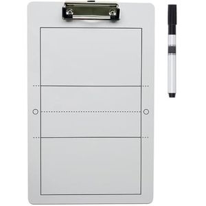 Volleybal Coaching Boards Onderwijs Assistent Game Coaches Marker Whiteboard Volleybal 35x22cm