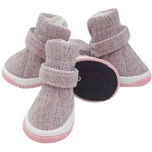 Huisdier Antislipzool Pootbeschermers Hoezen Outdoor Pootbeschermers Hondenschoenen Anti-vuile schoenen for honden Puppy Plastic Schoenen Outdoor Antislipschoenen Ideaal for hardlopen, wandelen en bui