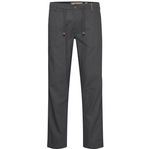 INDICODE Ives linnen broek voor heren, lange broek comfortabele stoffen broek van hoogwaardige linnenmix