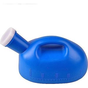 DQZRTUECA Draagbaar urinoir for mannen, 2000 ml, veelkleurig, 8,66 x 5,51 inch