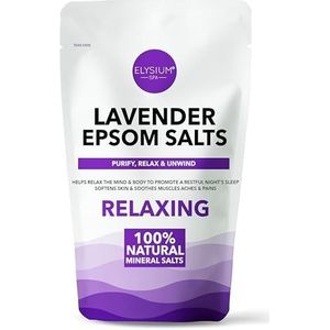 Elysium Spa Natuurlijke Lavendel Epsom Zouten 450G