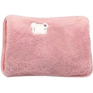 DieffematicRSD Warmwaterkruik Elektrische Warmwaterzak Intelligentie Veilig Warmer Buikpijn Verlichting voor: (Color : Pink)