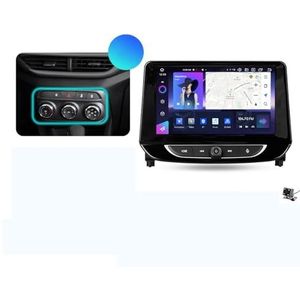 ZWCLSH Autoradio Stereo Compatibel met Chevrolet Tracker 4 2019-2022: Upgrade 5G-Wifi 9"" QLED Touchscreen Head Unit - Draadloze Carplay Android Auto BT 5.0 GPS RDS DSP FM SWC Backup Camera, A,6NF