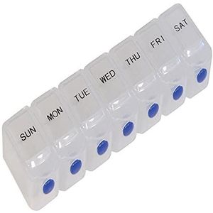 Aidapt VM930AB Deluxe pillendoos met drukknop voor een week