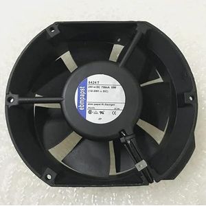 LMNCBVYA - 17251 Aluminum Frame Server Fan for Optimal Airflow 6424T 24V 18W Axial Fan