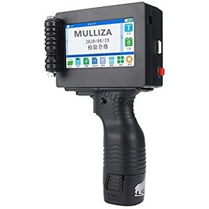 voor codedatumlabel 18 talen handheld inkjetprinter 12.7mm QR Bar Batch Code Datumnummer Logo Vervaldatum Label Draagbare Jet Inkjet-printer