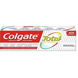 Colgate Total Original Duo-Pack, verpakking van 2 stuks (2 x 75 ml)