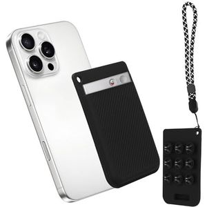 kwmobile voice recorder case compatibel met PLAUD Note AI Voice Recoder hoes - Dictafoon cover - Silicone - In zwart