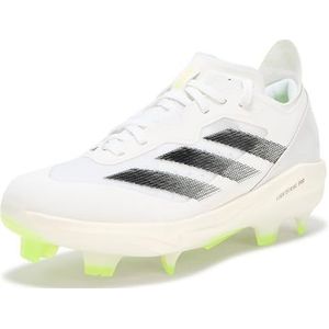adidas Adizero Instinct+ softball sneakers voor dames, wit, zwart, wit., 40 2/3 EU