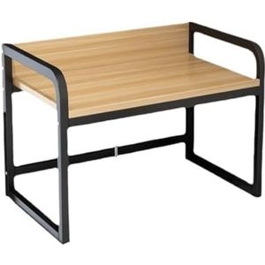 Computerbureau Slaapzaal Luie bedtafel plus hoge studeertafel Bed Bureau Slaapzaal Bovenste stapelbed Student Laptoptafel Computer Bureau(Black,B)