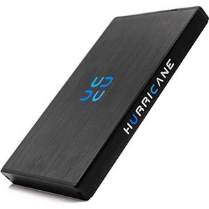 Hurricane 9.5mm GD25612 640GB 2.5"" USB 3.0 Externe Aluminium Festplatte für Mac, PC, PS4, PS4 Pro, Xbox, Backups