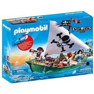 PLAYMOBIL  Piratenschuit met onderwatermotor - 70151