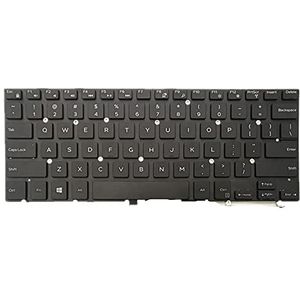 Laptop Toetsenbord Voor For DELL Inspiron 13 7375 Verenigde Staten Lay-out Colour Zwart