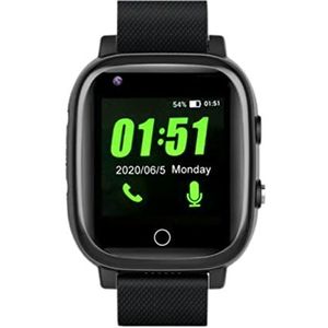 Wiesba WB5S - GPS Horloge Senior - Smartwatch voor Ouderen - Persoonlijke alarmen - alarm horloge ouderen - GPS Horloge Alzheimer - Valdetectie