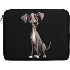 Italiaanse Greyhound Laptop Sleeve Bag Shockproof Notebook Computer Pocket Tablet Draaghoes