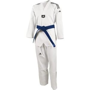 adidas Kids/Volwassenen WT Taekwondo Student Dobok Zonder Strepen Vechtsporten WTF Kinderen Uniform