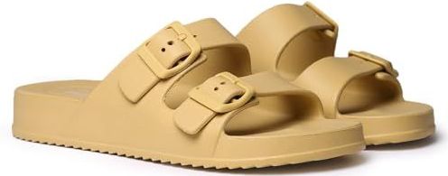 CRETA - Slippers - Rubber - Zwart