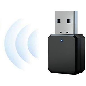 NMD&LR Bluetooth Adapter, Usb 5.1 Bluetooth Zender Aux Audio Auto Draadloze Stereo, Geschikt voor Bluetooth Speaker/hoofdtelefoon/toetsenbord/muis, Etc, Plug en Play