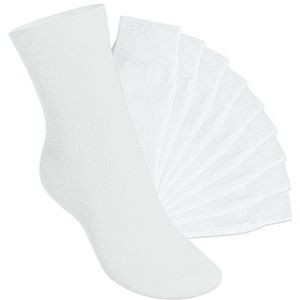 Footstar EVERYDAY! Kindersokken (10 paar) - Wit 31-34