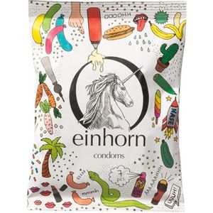einhorn - Condoombox - 7 Stuks - Standaardmaat 54 mm - Veganistisch - Hormonenvrij - Natuurlijke Glijfilm