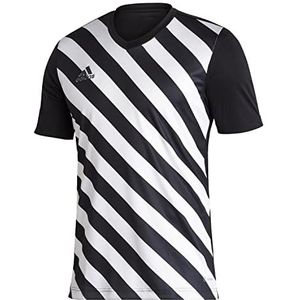 adidas, Entrada 22 Graphic Jersey, Voetbal T-shirt, zwart-wit, L, man