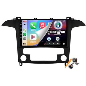 Y500s,YLOXFW Auto Stereo Android 15.0 Radio Sat Nav voor S-MAX 2007-2015 GPS Navi 9'' Cartablet Multimedia Video Player FM BT Ontvanger met Carplay 4G 5G WiFi DSP SWC