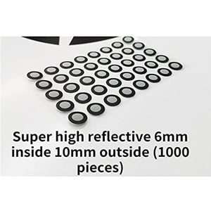 Scanning Marking Dots Handheld 3D -scanner 3D magnetisch merktekenpuntpaste Point Point Mark Point Point Point Positioning Point Binnenmarkeringspunt Meetpunt Markering(2)