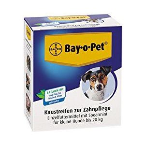 Elanco Duitsland Bay-O-Pet tandverzorgingskauwstrips SPEARMINT kleine hond, 1 x 140 g