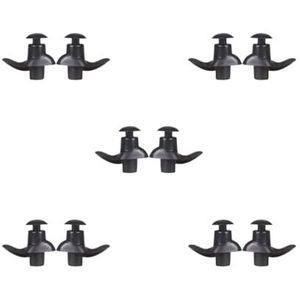 5 Set van 1 Paar Zwemmen Oordopjes Waterdichte Anti-Noise Oordoppen Ergonomisch Ontwerp Comfortabele Watersport Snorkelen Levert Stijl 1